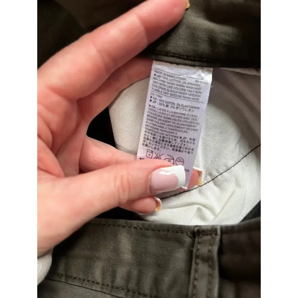 Banana Republic Men's Dark Green Slim Fit Pants Size 33